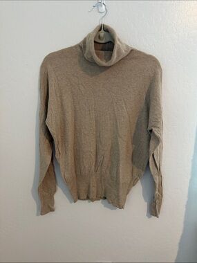 Madewell Men's Taupe Turtleneck Sweater